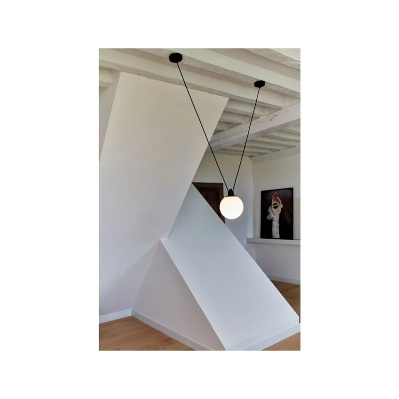 Lampe Gras 323 plafondlamp Ø 17,5 cm, glas – DCW - Woonkamer - Metaal fra DCW éditions – produktbillede