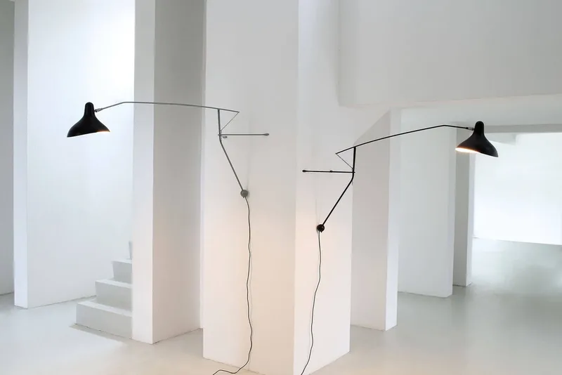 Mantis Bs2 Zwart Wandlamp - Schottlander DCW - Woonkamer - Metaal de DCW éditions – photo du produit