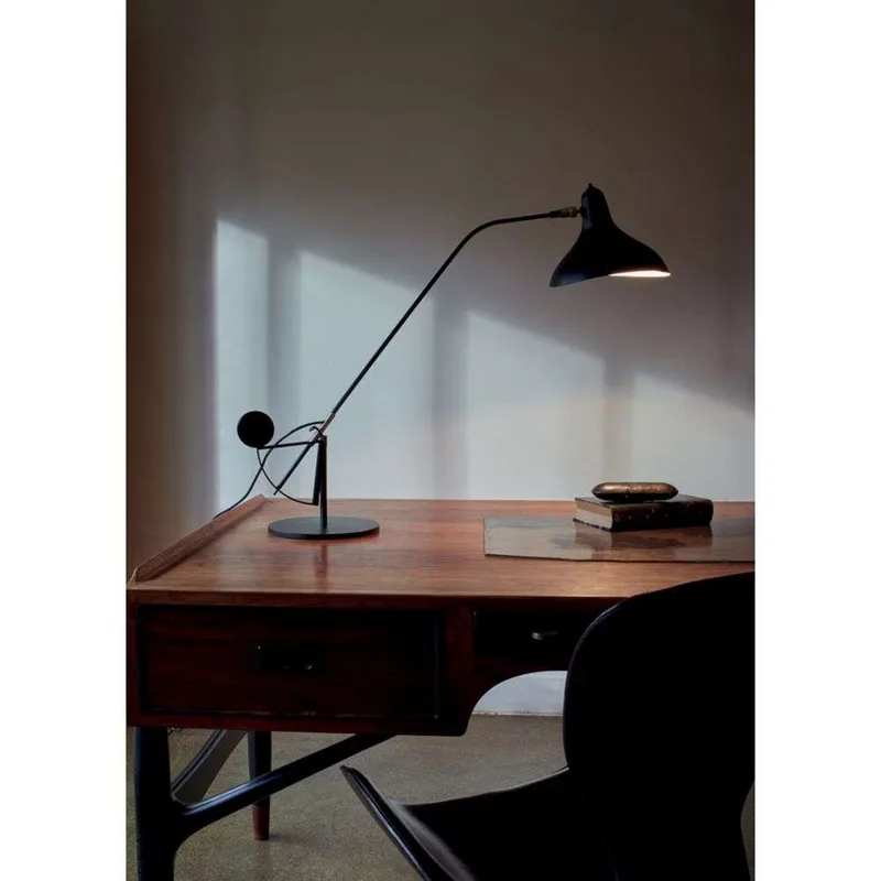 Mantis Bs3 Zwart Tafellamp - Schottlander DCW - Woonkamer - Metaal by DCW éditions – product photo