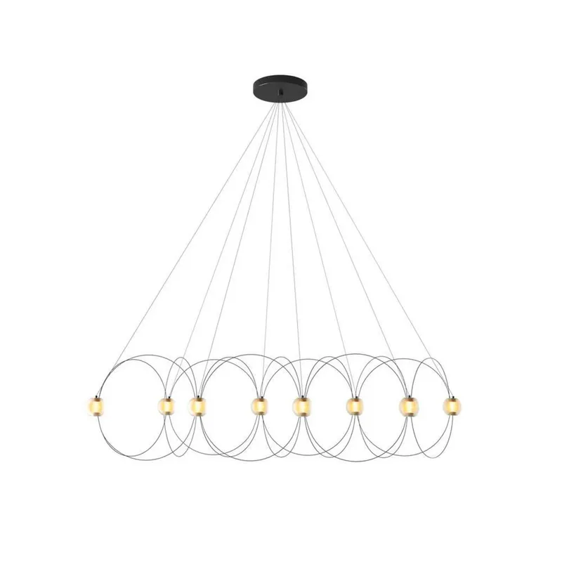 Munari 8 Hanglamp Zwart - DCW - Woonkamer - Metaal fra DCW éditions – produktbillede