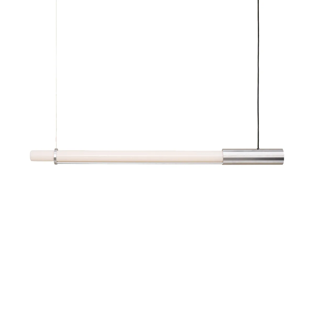Pendelleuchte In Fine - Silber - Aluminium - Designer D. Perrault & G. Lauriot-Prévost de DCW éditions – photo du produit