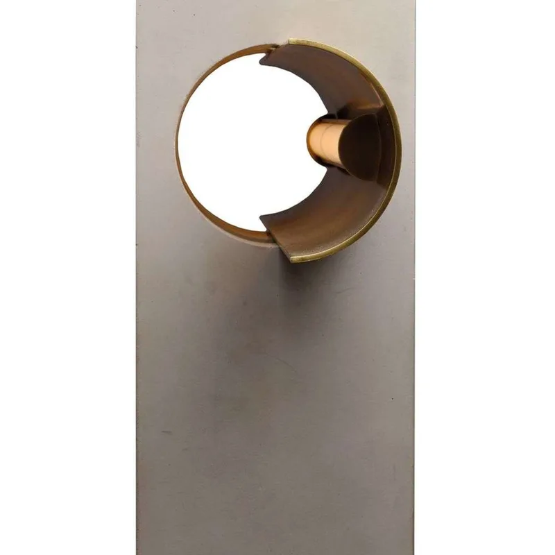 Pi Tafellamp Concrete/Brass - DCW - Woonkamer - Metaal van DCW éditions – productfoto