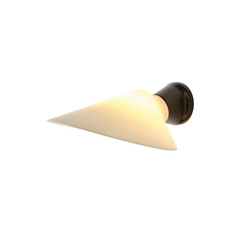 Plume SW Wandlamp Zwart/Polycarbonate - DCW - Slaapkamer - Andere by DCW éditions – product photo
