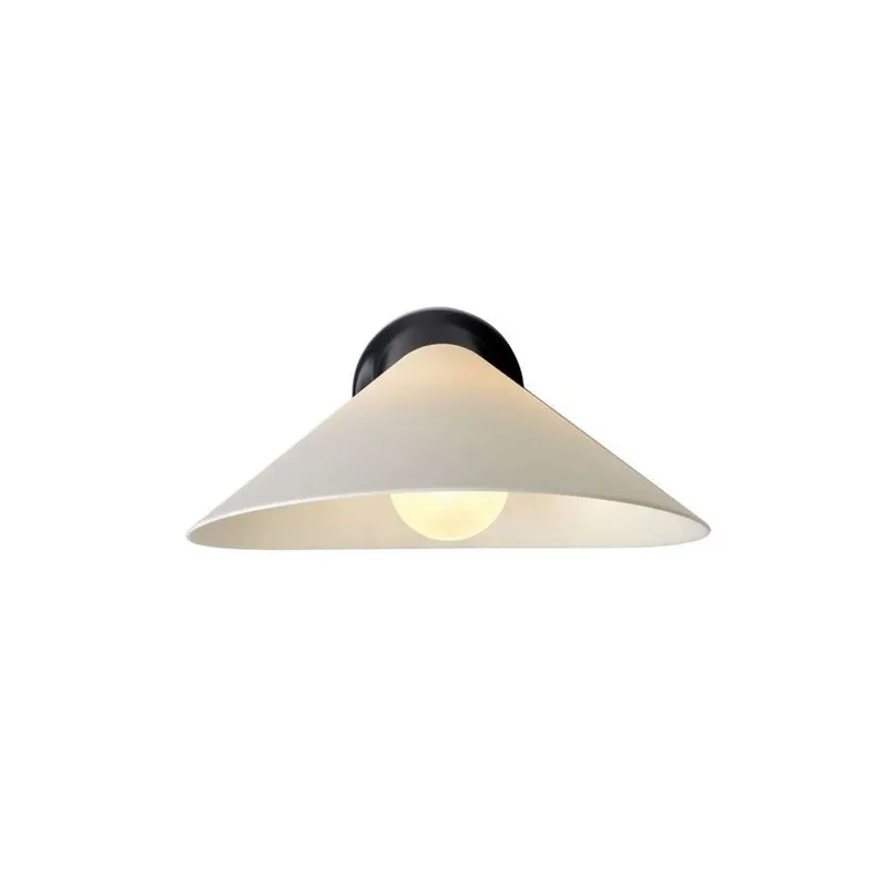 Plume Wandlamp Zwart/Porcelain - DCW - Andere by DCW éditions – product photo