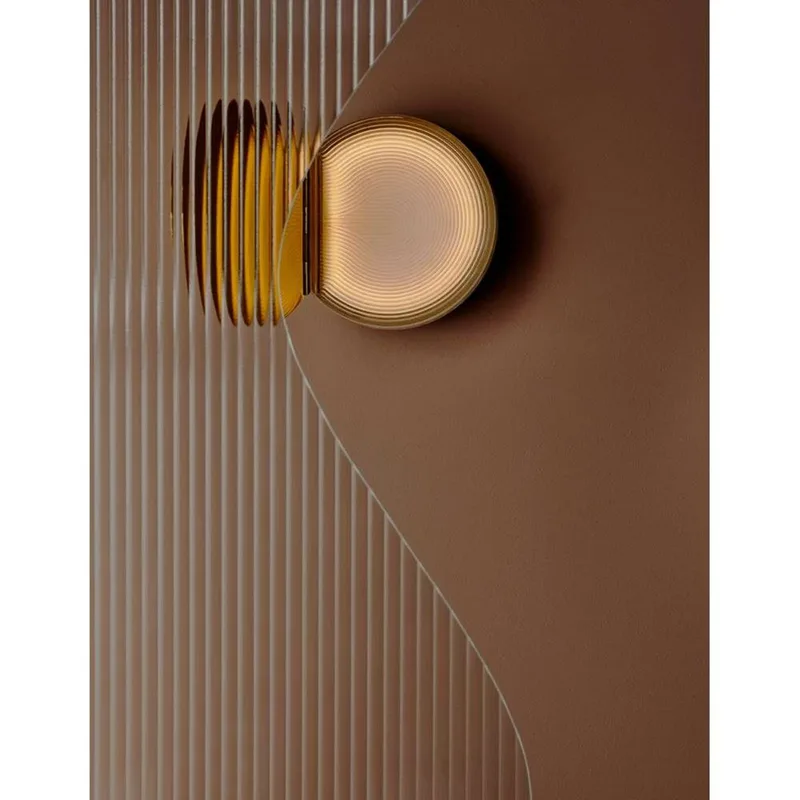 Poudrier Wandlamp Brass - DCW - Gang / Hal - Metaal fra DCW éditions – produktbillede