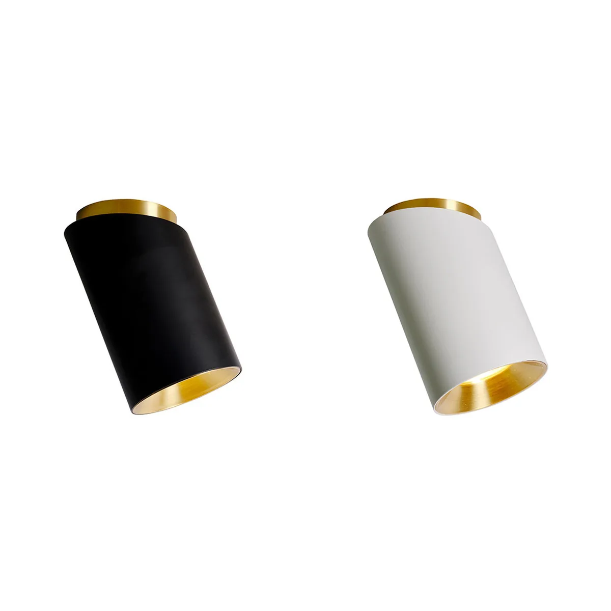 Promo-Pack Tobo - Schwarz - Messing - Designer Marco Ferreri van DCW éditions – productfoto
