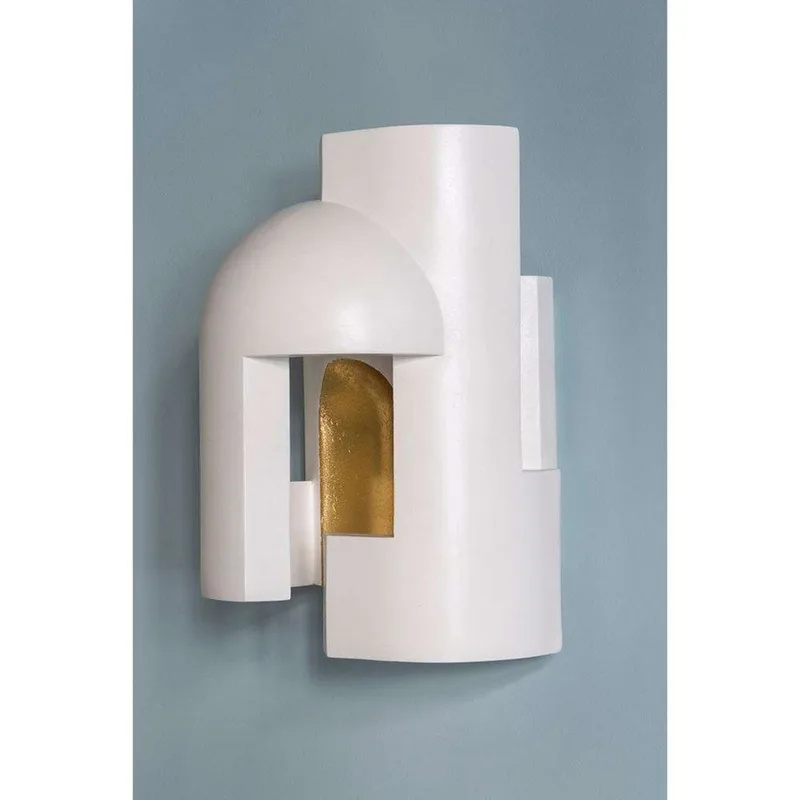 Soul Story 1 wandlamp wit/goud - DCW - Woonkamer - Designer - Gips / Klei van DCW éditions – productfoto