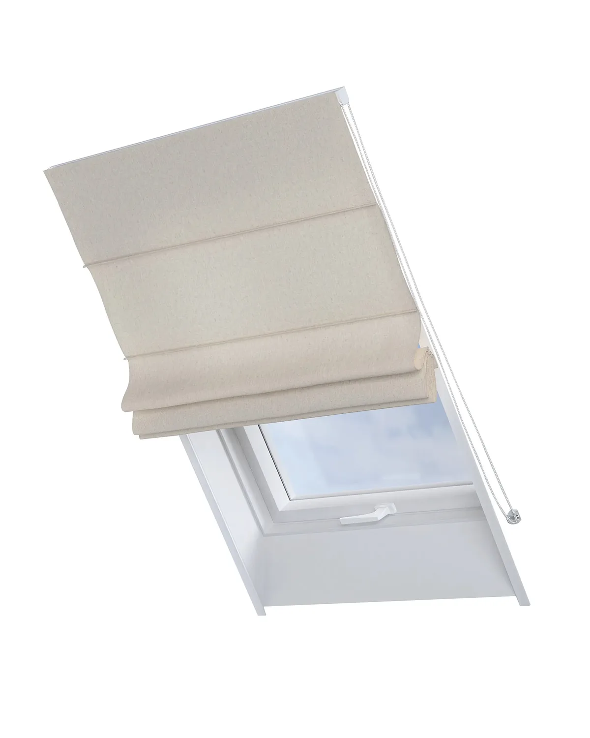 Dachfenster-Raffrollo Rimini Farbe beige de Dekoria – photo du produit