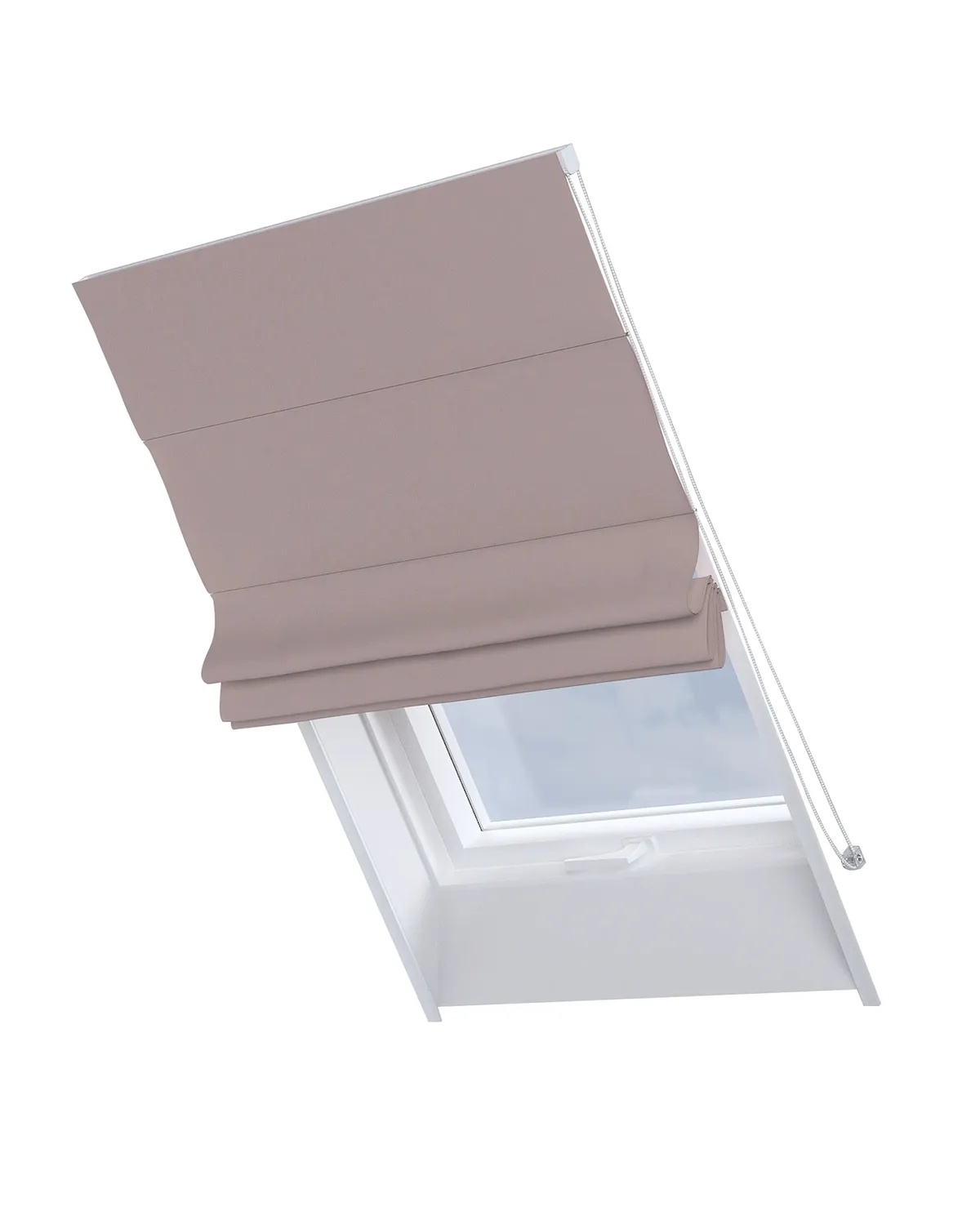 Dachfenster-Raffrollo Rimini Farbe beige Stoff verdunkelnd de Dekoria – photo du produit
