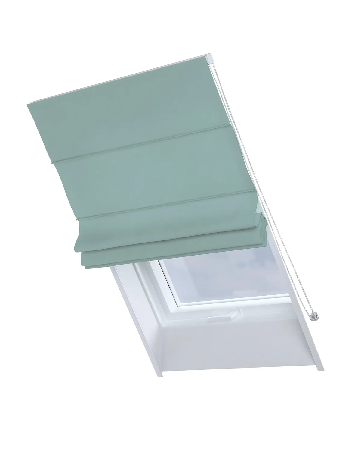 Dachfenster-Raffrollo Rimini Farbe blau de Dekoria – photo du produit