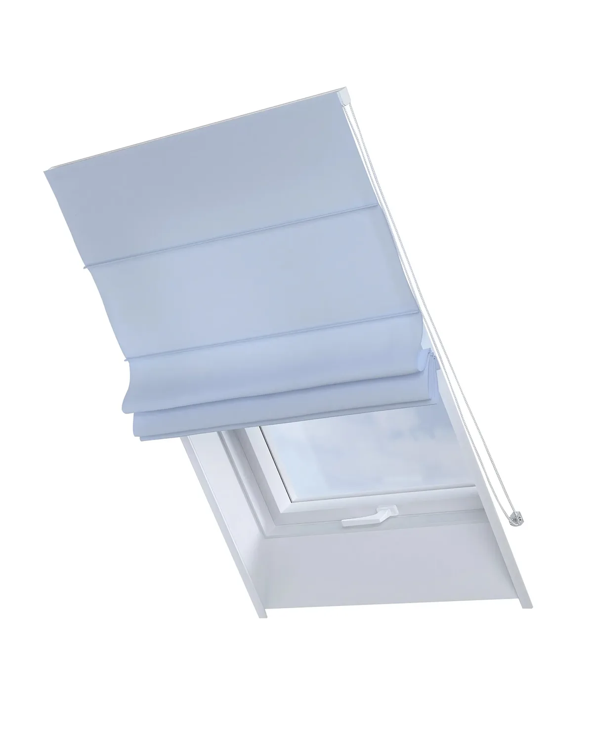 Dachfenster-Raffrollo Rimini Farbe blau de Dekoria – photo du produit