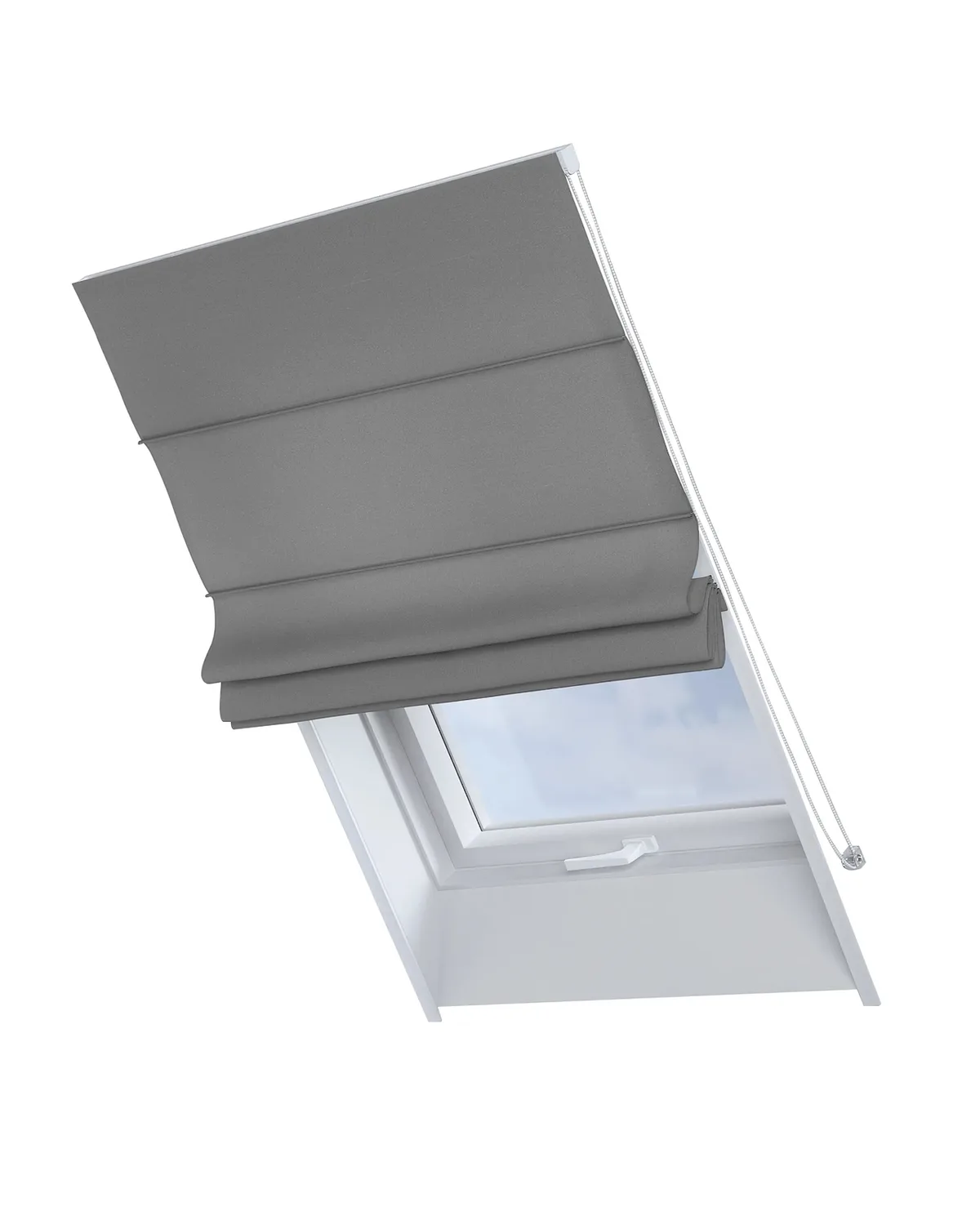 Dachfenster-Raffrollo Rimini Farbe grau de Dekoria – photo du produit