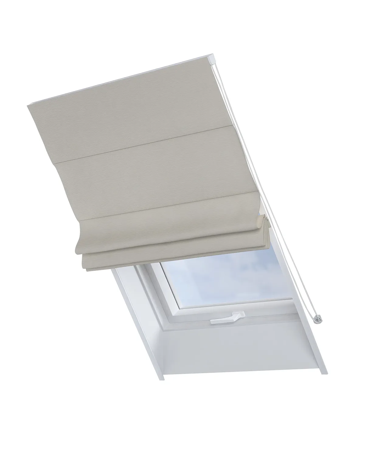 Dachfenster-Raffrollo Rimini Farbe grau de Dekoria – photo du produit