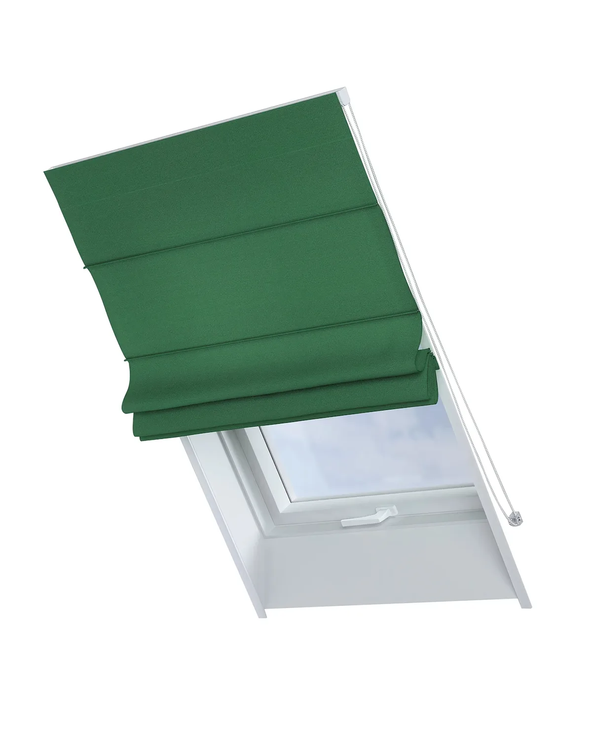 Dachfenster-Raffrollo Rimini Farbe grün de Dekoria – photo du produit