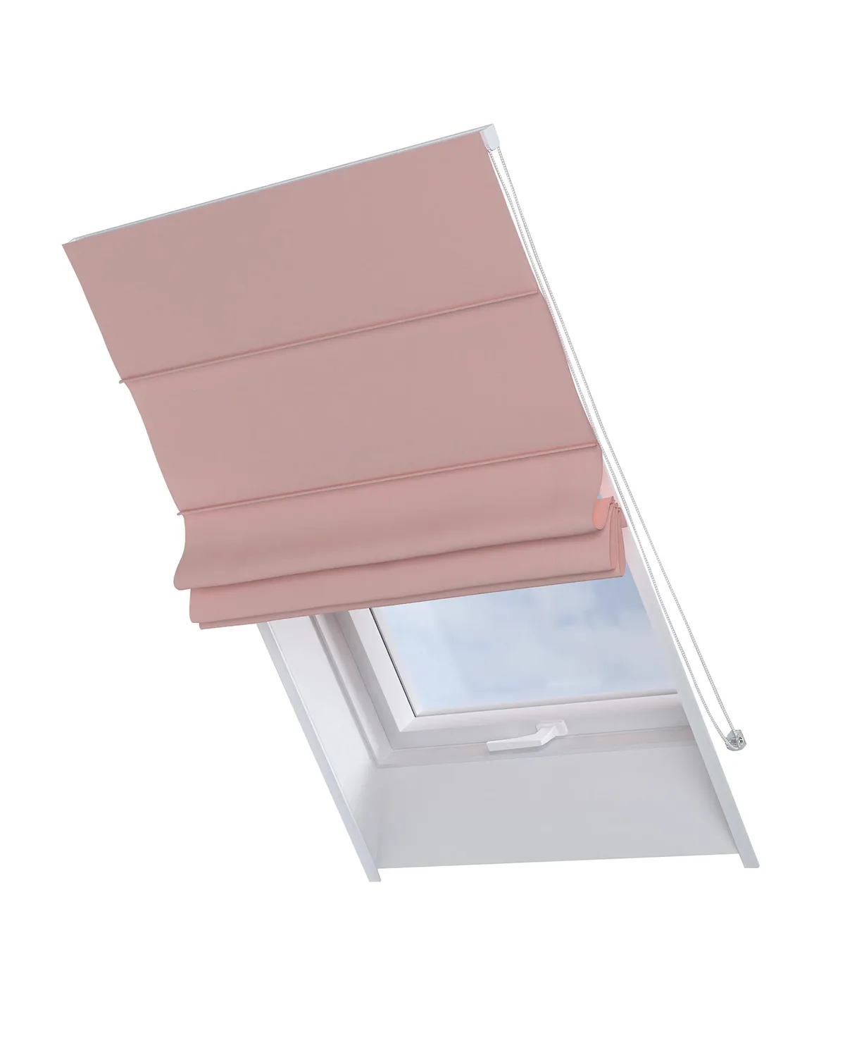 Dachfenster-Raffrollo Rimini Farbe rosa de Dekoria – photo du produit