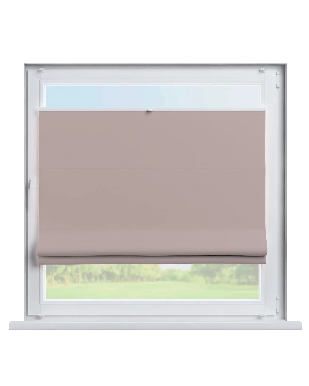 Flexibles Raffrollo Sizilien Farbe beige Stoff verdunkelnd de Dekoria – photo du produit