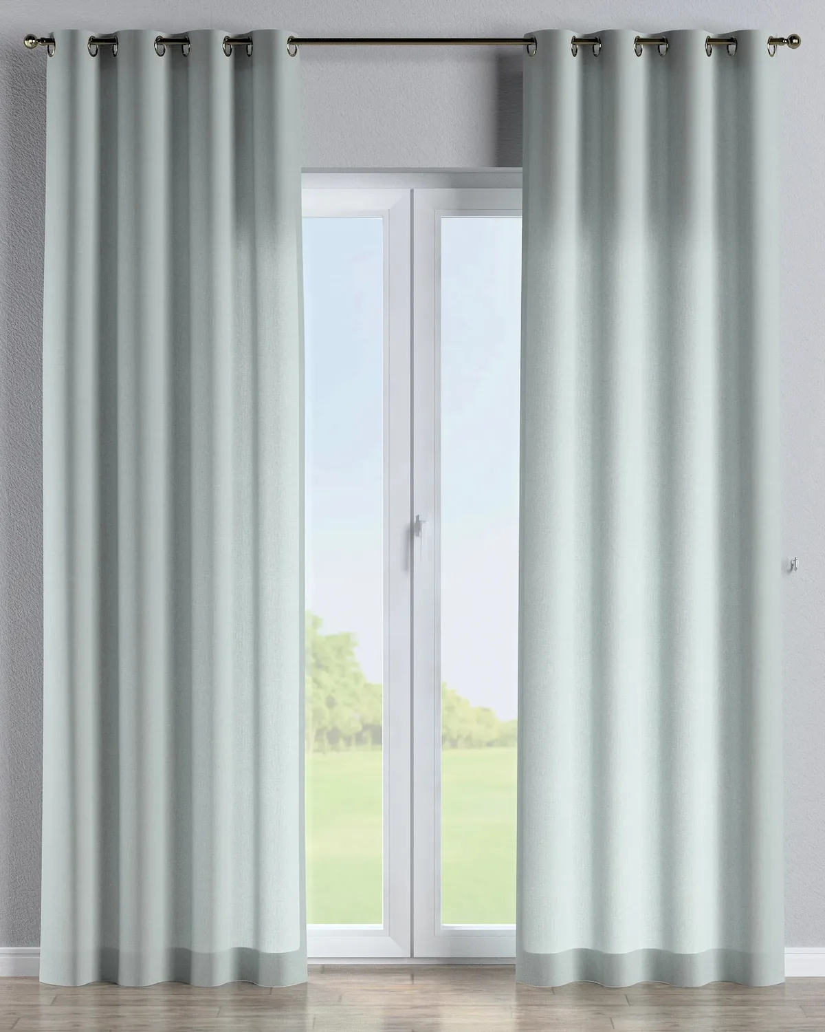Ösenschal Farbe grün de Dekoria – photo du produit