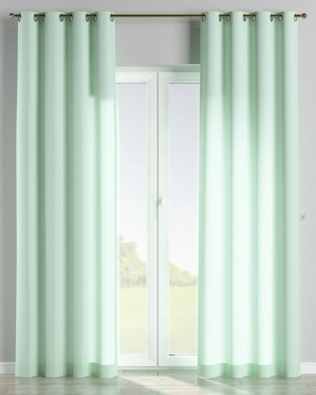 Ösenschal Farbe grün de Dekoria – photo du produit