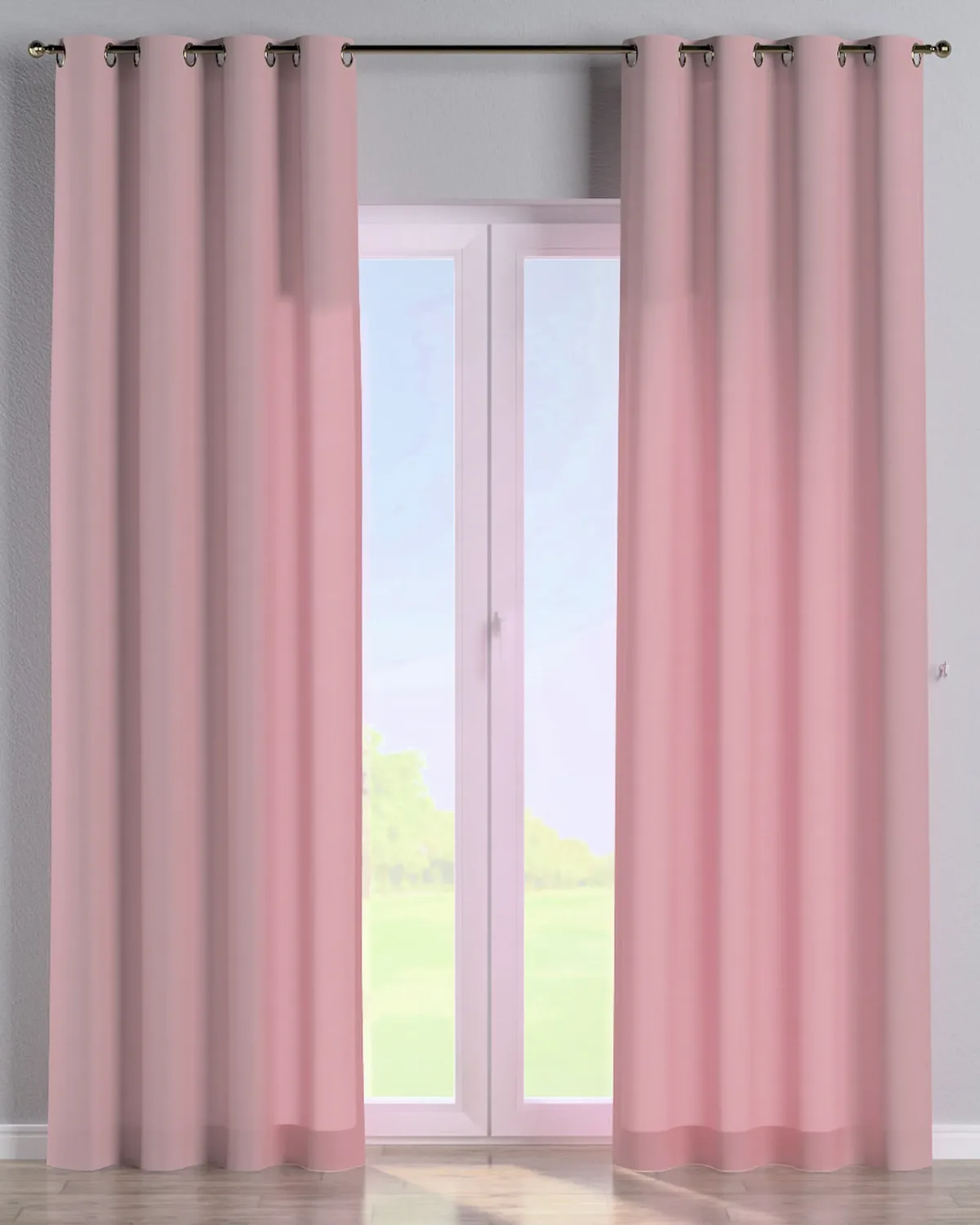 Ösenschal Farbe rosa de Dekoria – photo du produit