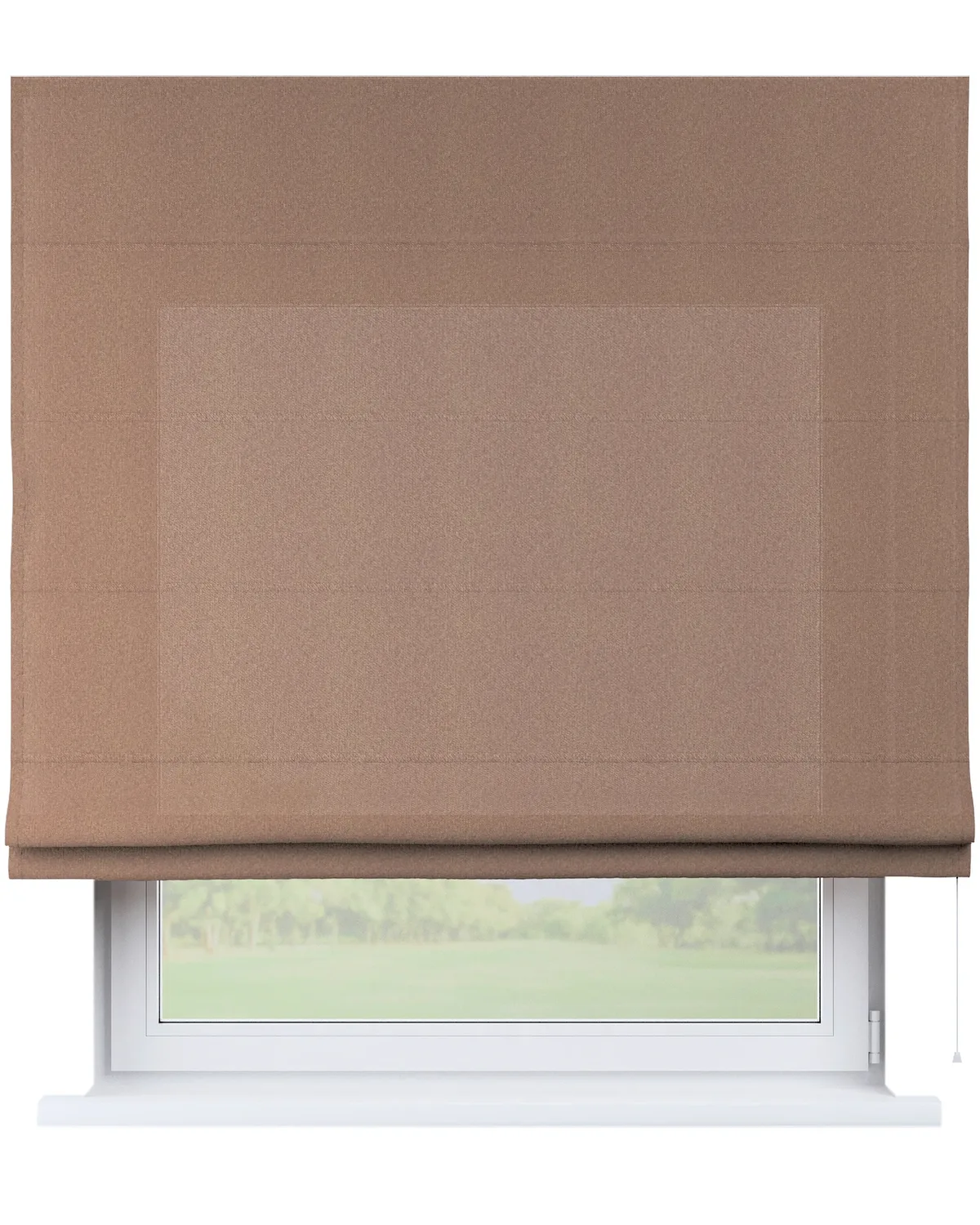 Raffrollo Bari Farbe beige Stoff strukturiert de Dekoria – photo du produit