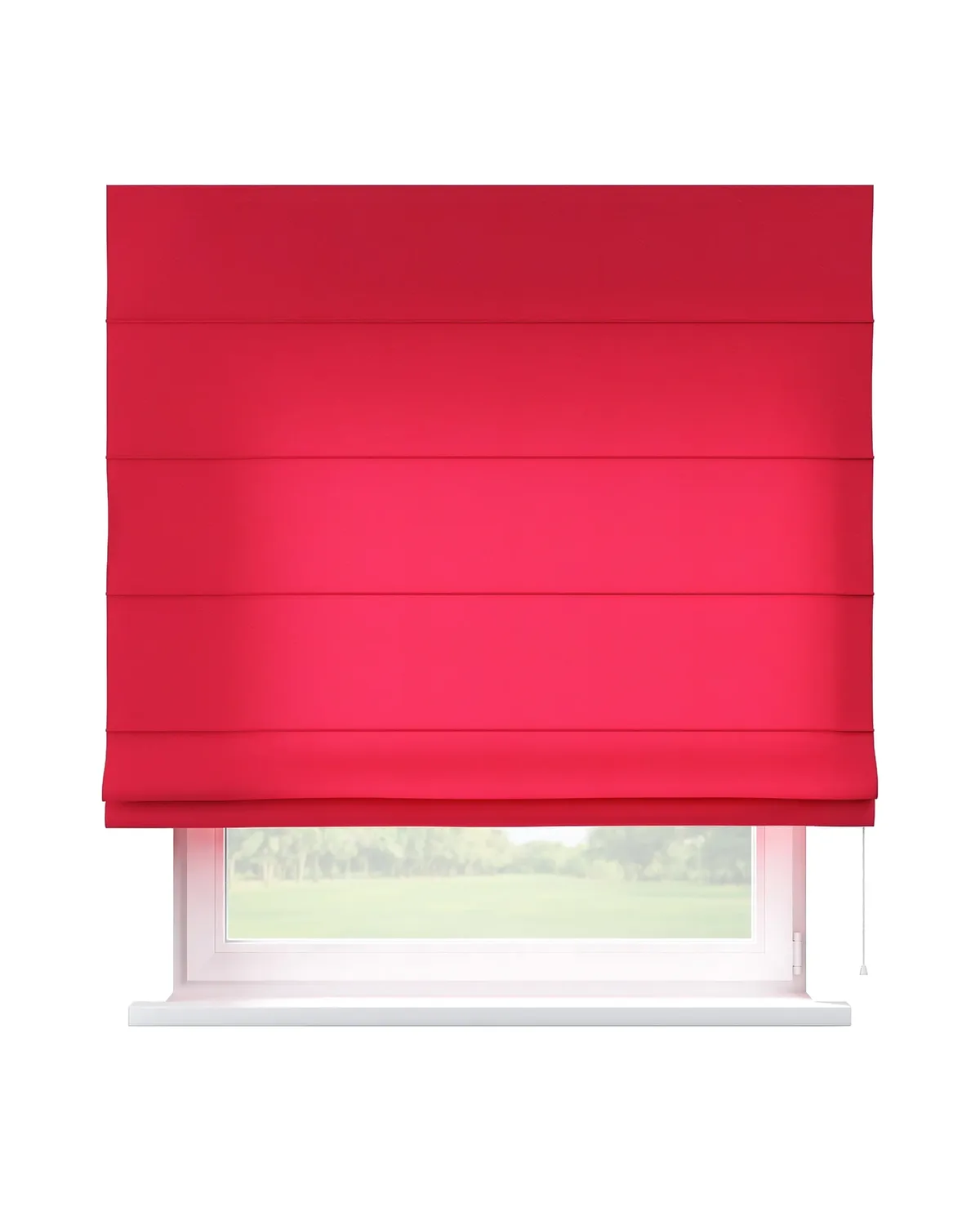 Raffrollo Capri Farbe rot de Dekoria – photo du produit