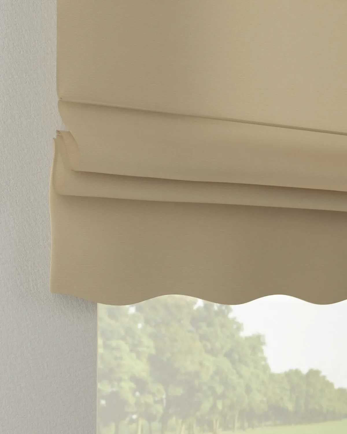 Raffrollo Firenze Farbe beige de Dekoria – photo du produit