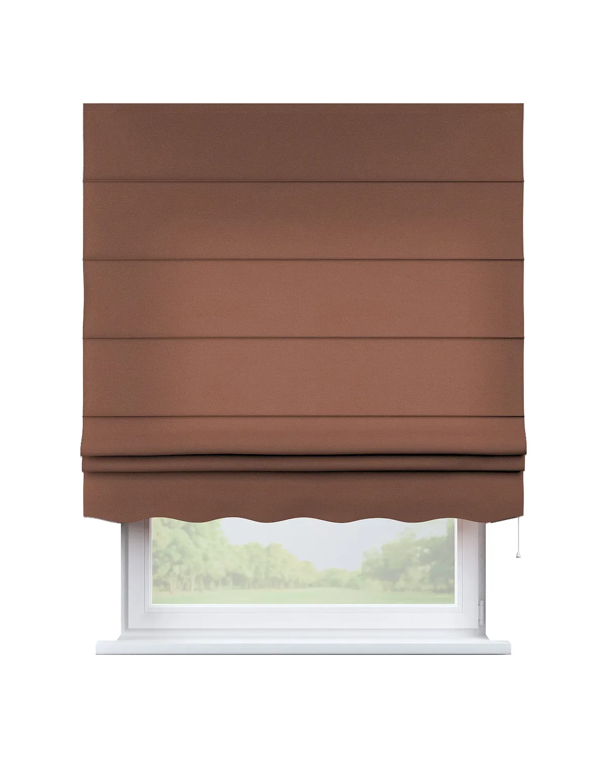 Raffrollo Firenze Farbe braun de Dekoria – photo du produit