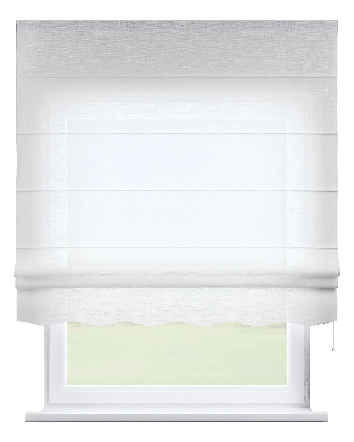 Raffrollo Firenze Farbe creme Stoff halbtransparent, strukturiert de Dekoria – photo du produit