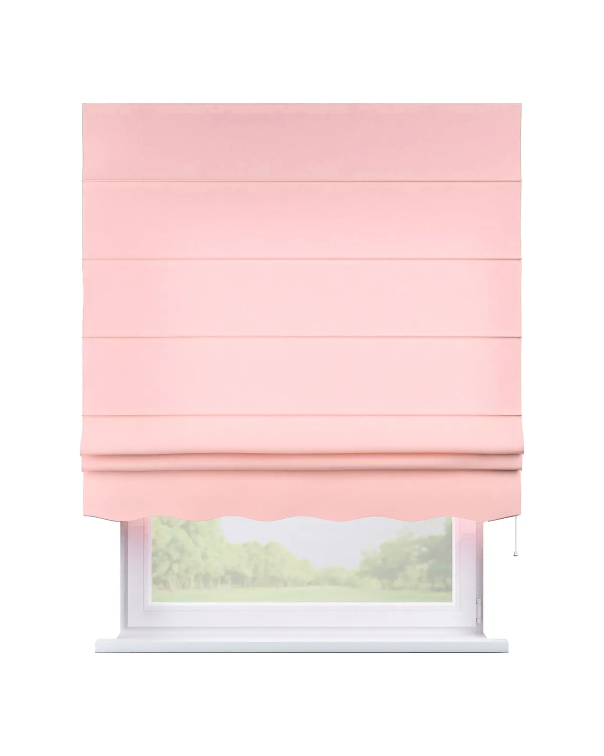 Raffrollo Firenze Farbe rosa de Dekoria – photo du produit