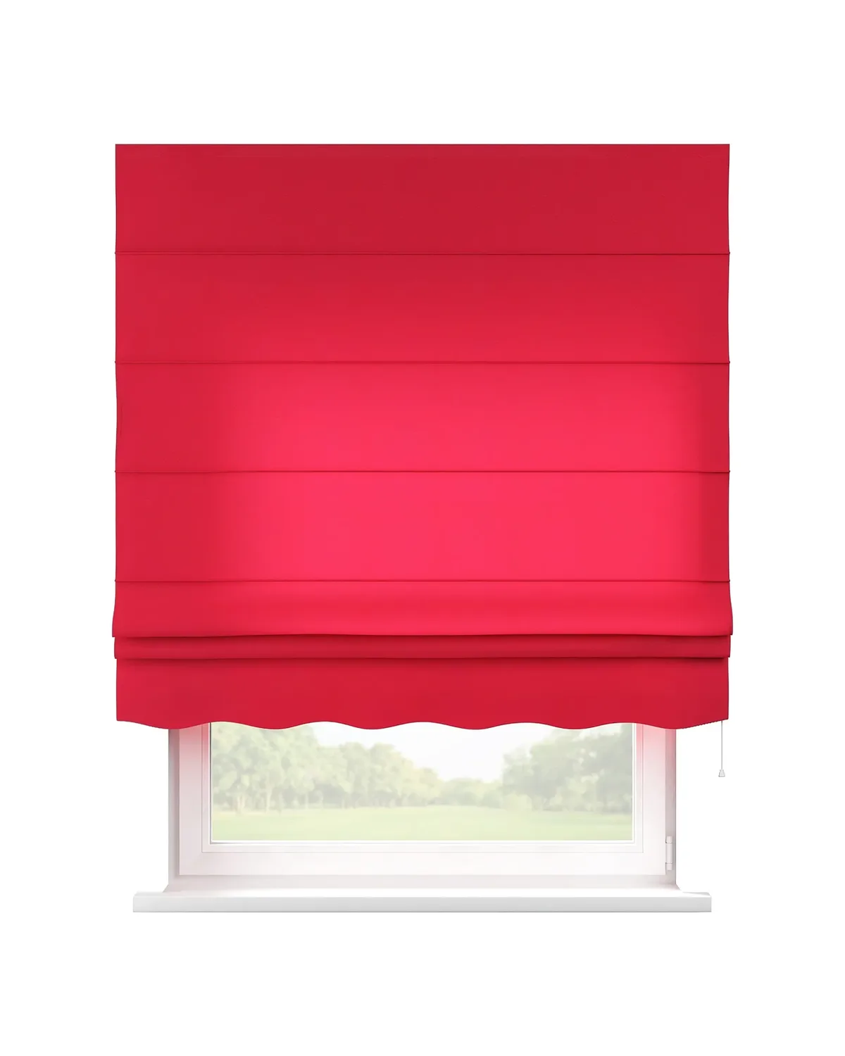 Raffrollo Firenze Farbe rot de Dekoria – photo du produit