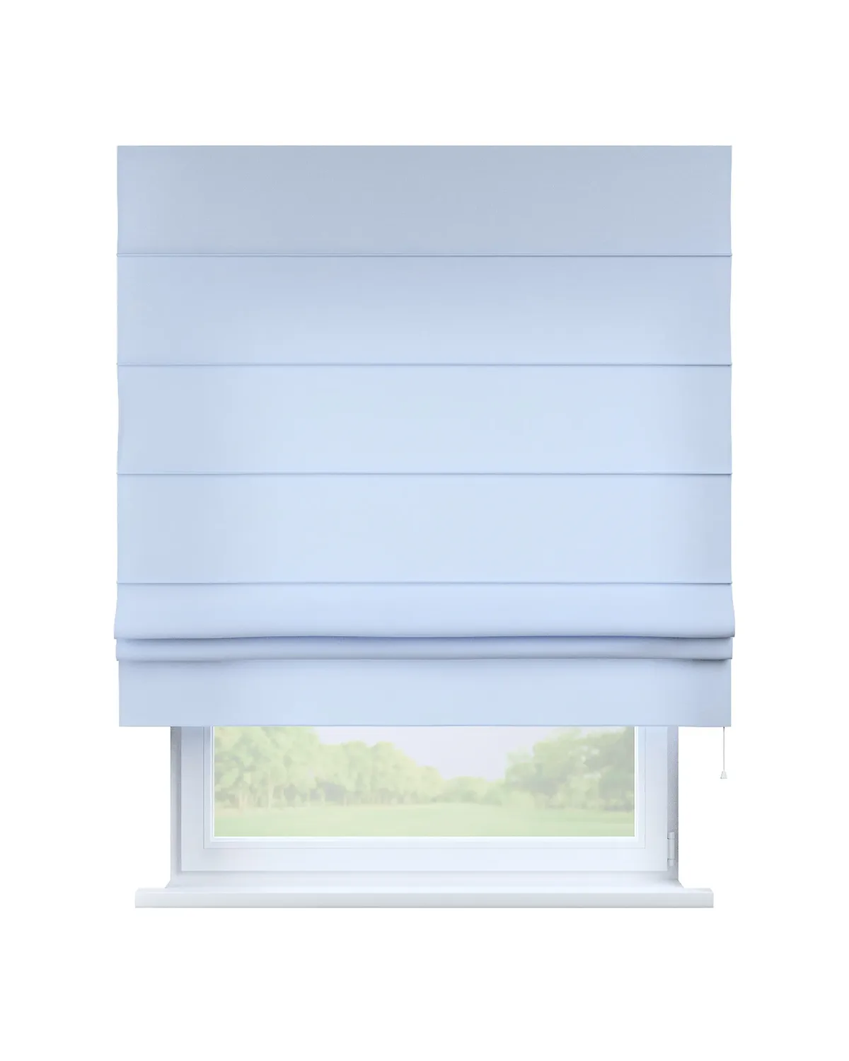 Raffrollo Padva Farbe blau de Dekoria – photo du produit