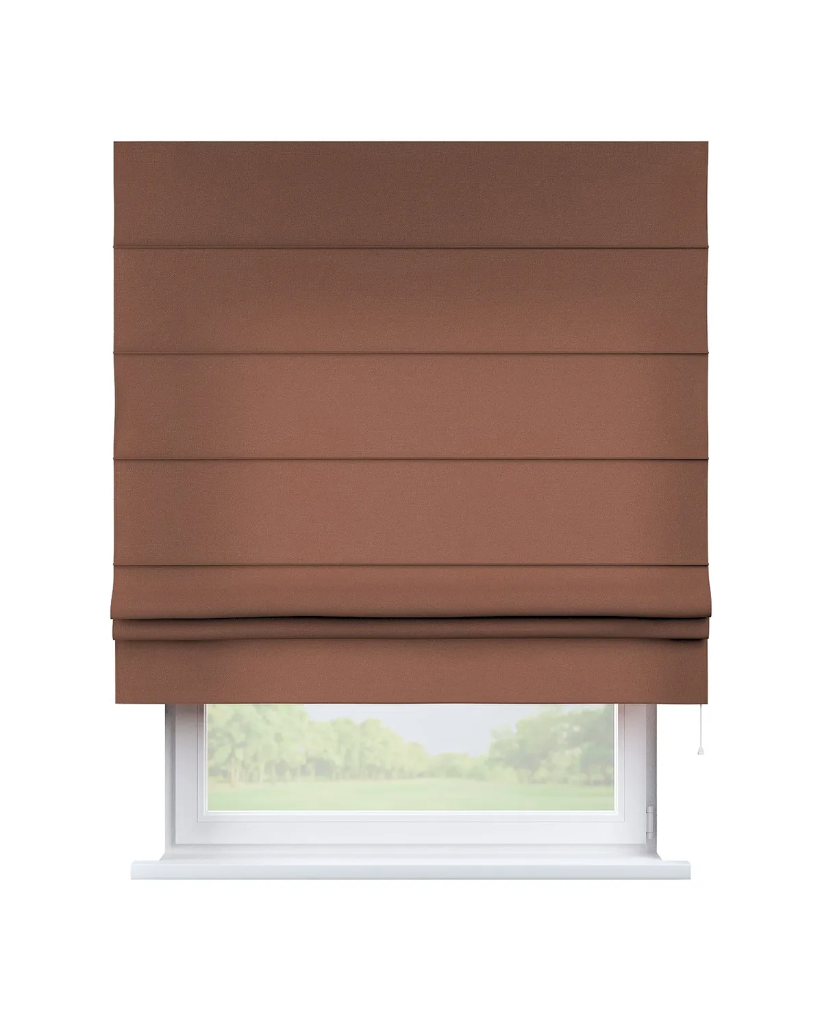Raffrollo Padva Farbe braun de Dekoria – photo du produit