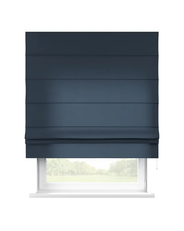Raffrollo Padva Farbe dunkelblau