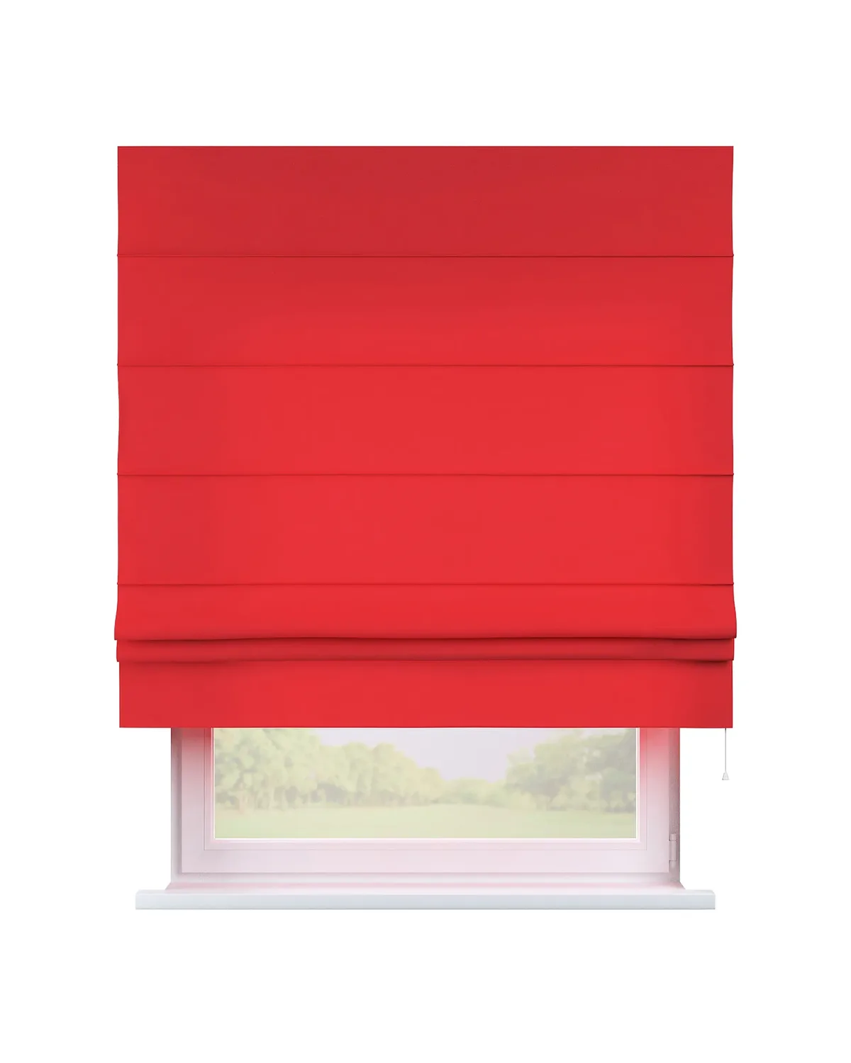 Raffrollo Padva Farbe rot de Dekoria – photo du produit