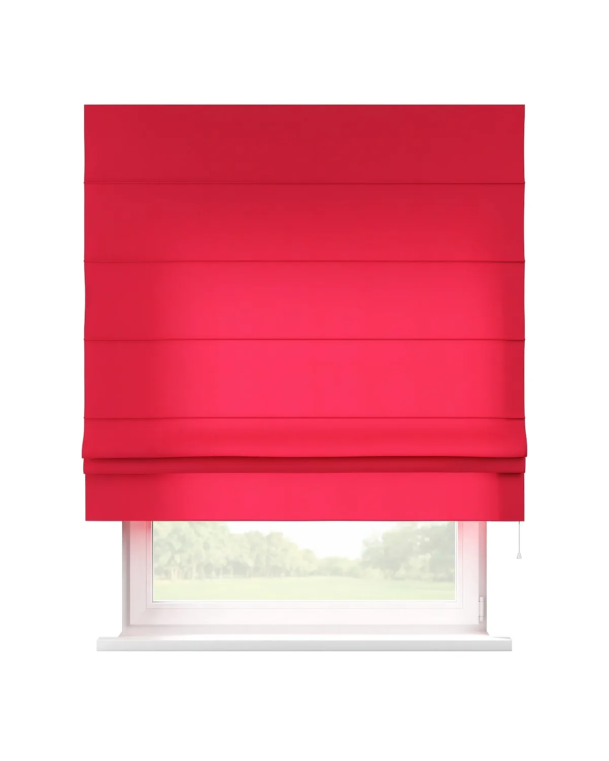 Raffrollo Padva Farbe rot de Dekoria – photo du produit