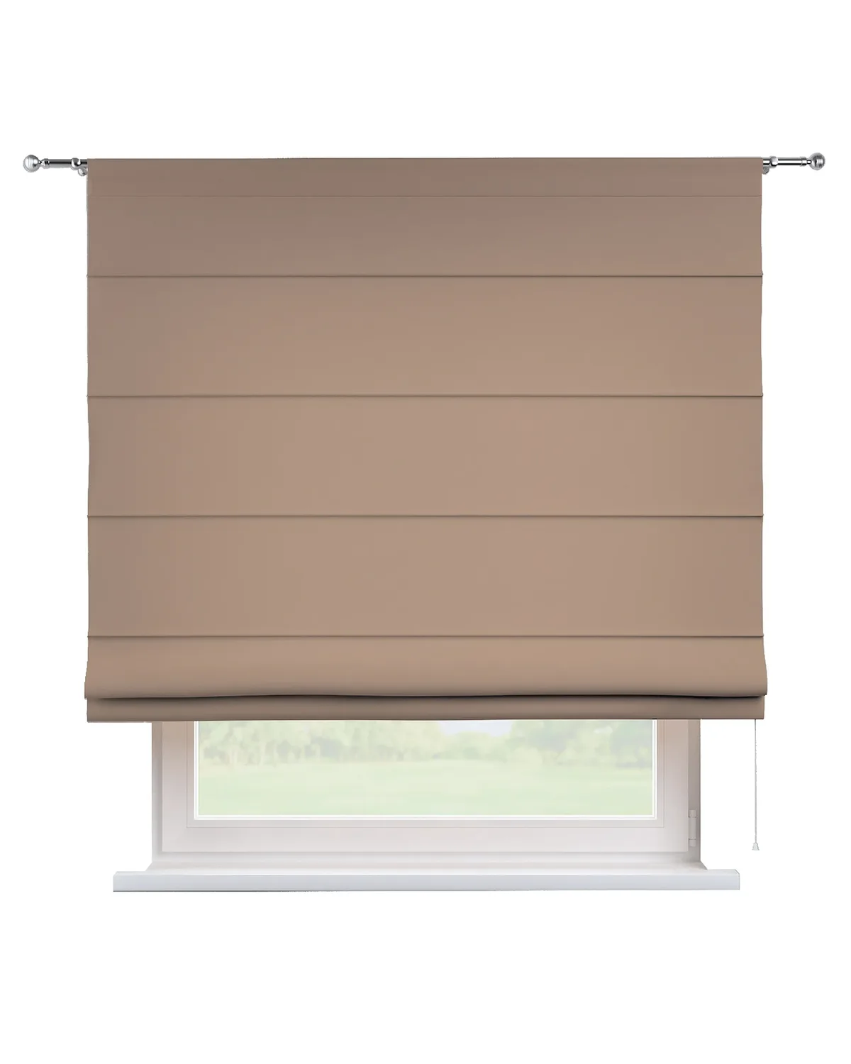 Raffrollo Torino Farbe beige de Dekoria – photo du produit