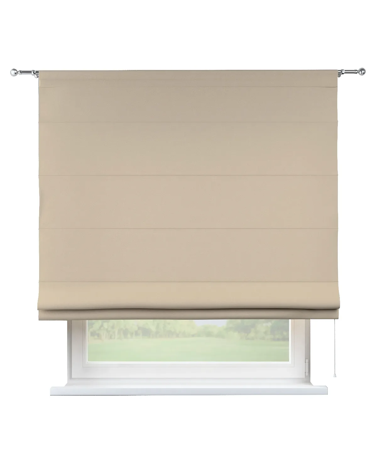 Raffrollo Torino Farbe beige de Dekoria – photo du produit