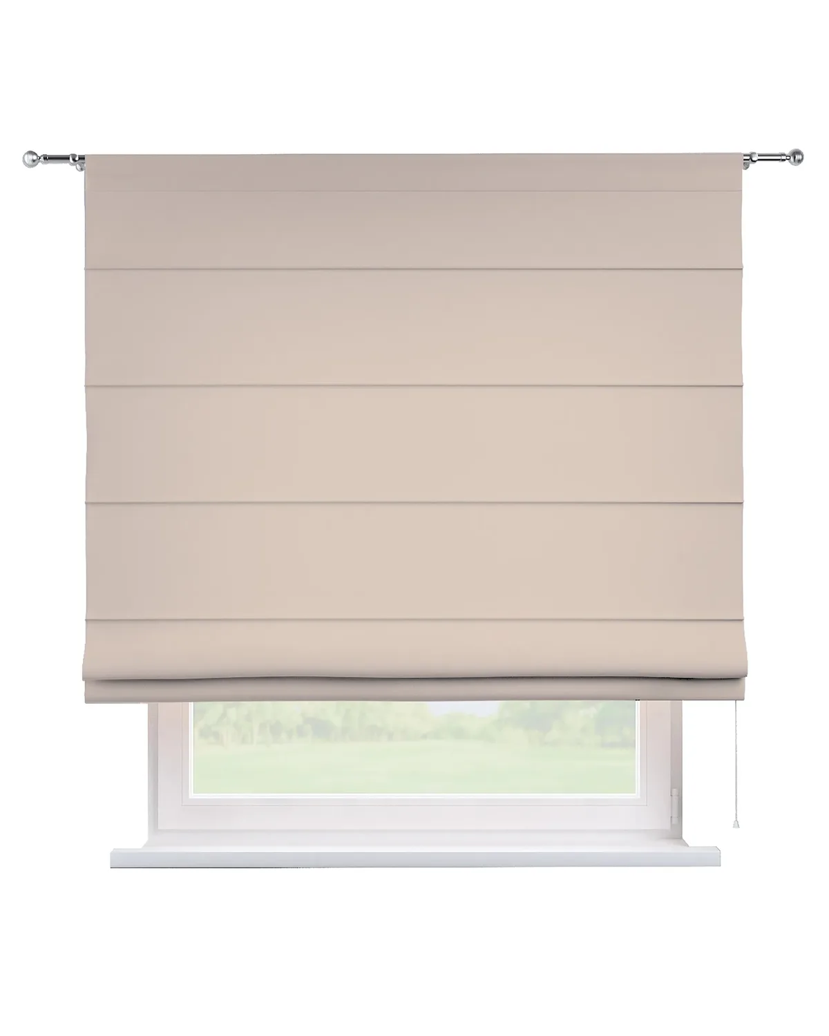 Raffrollo Torino Farbe beige de Dekoria – photo du produit