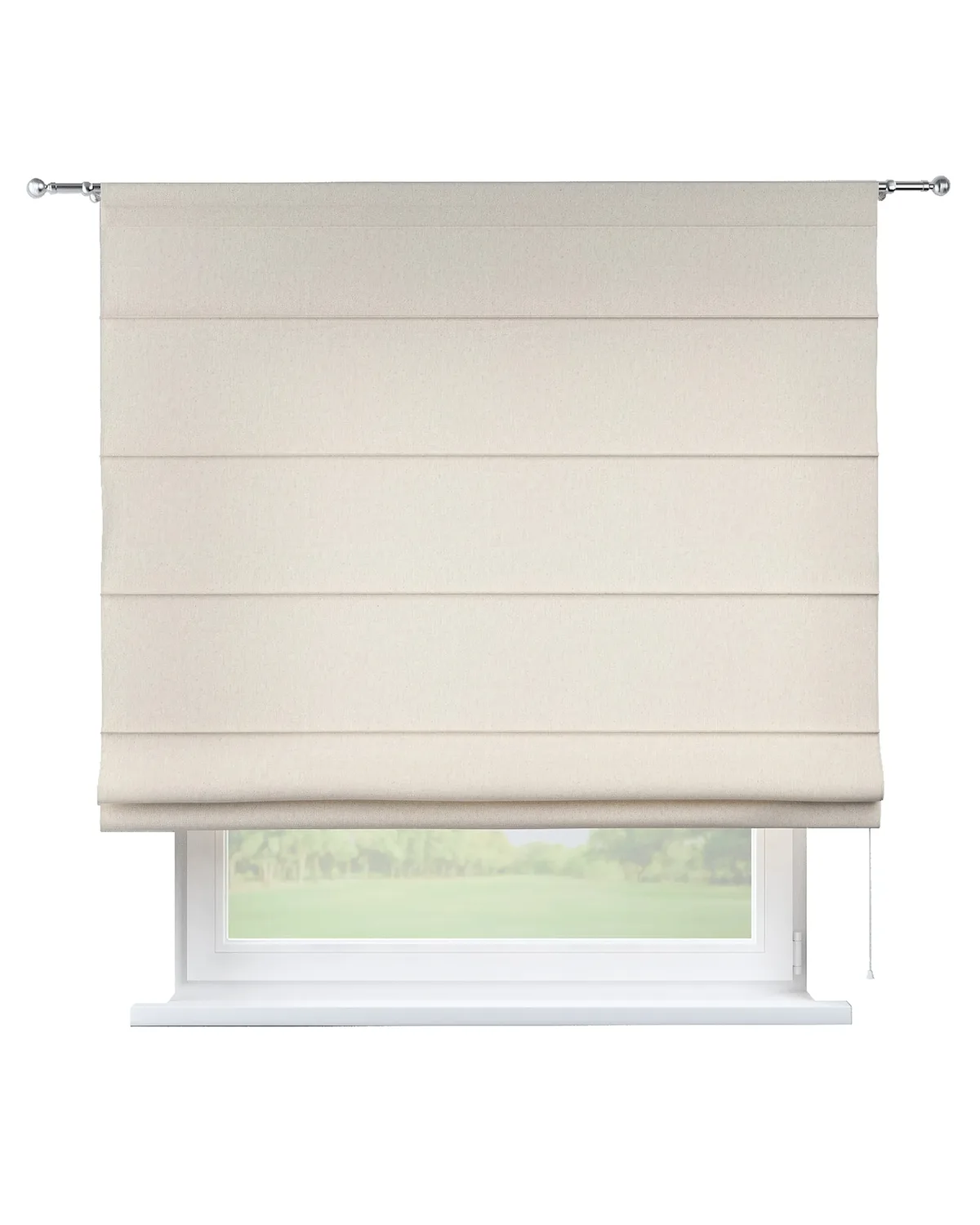 Raffrollo Torino Farbe beige de Dekoria – photo du produit