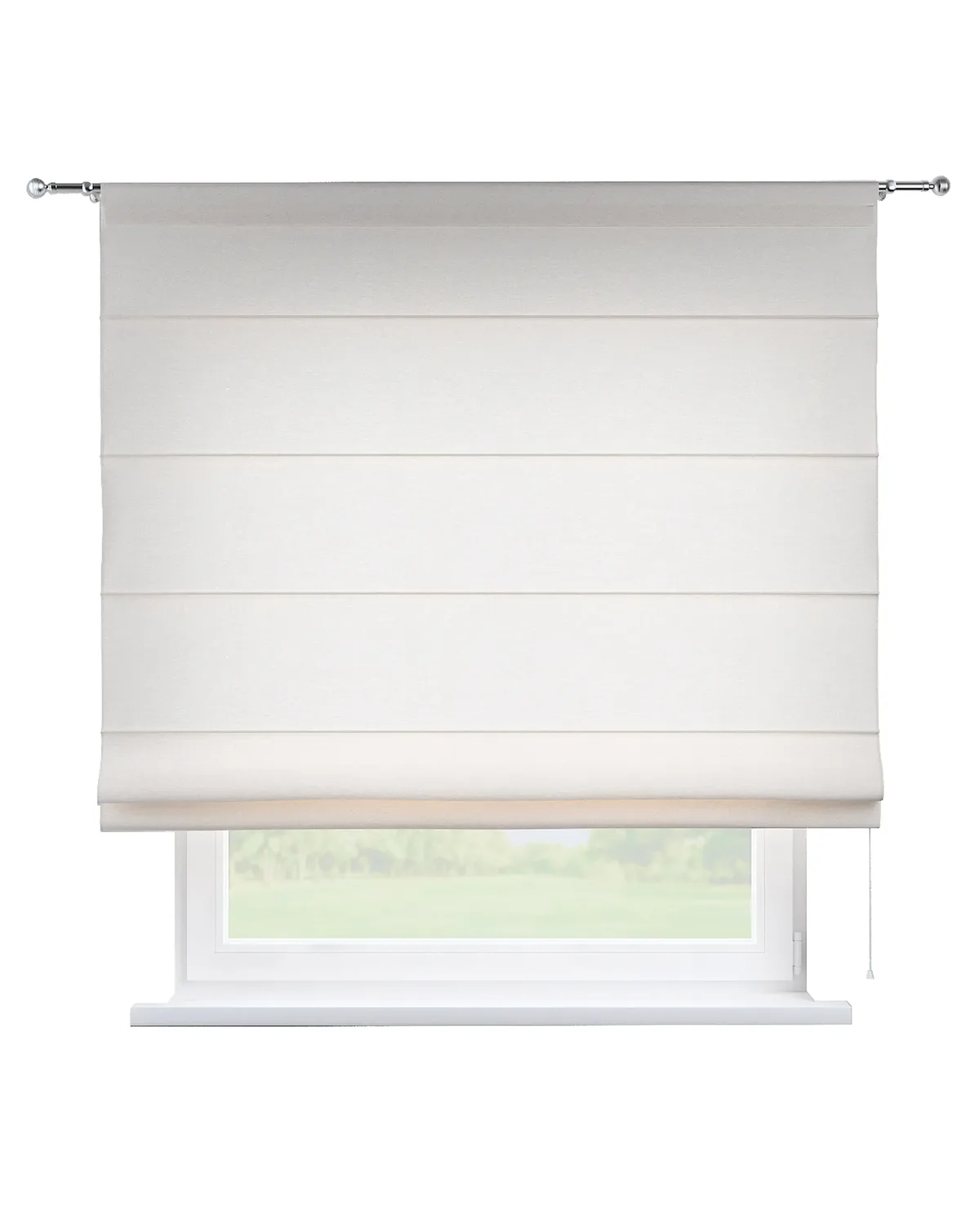 Raffrollo Torino Farbe beige de Dekoria – photo du produit