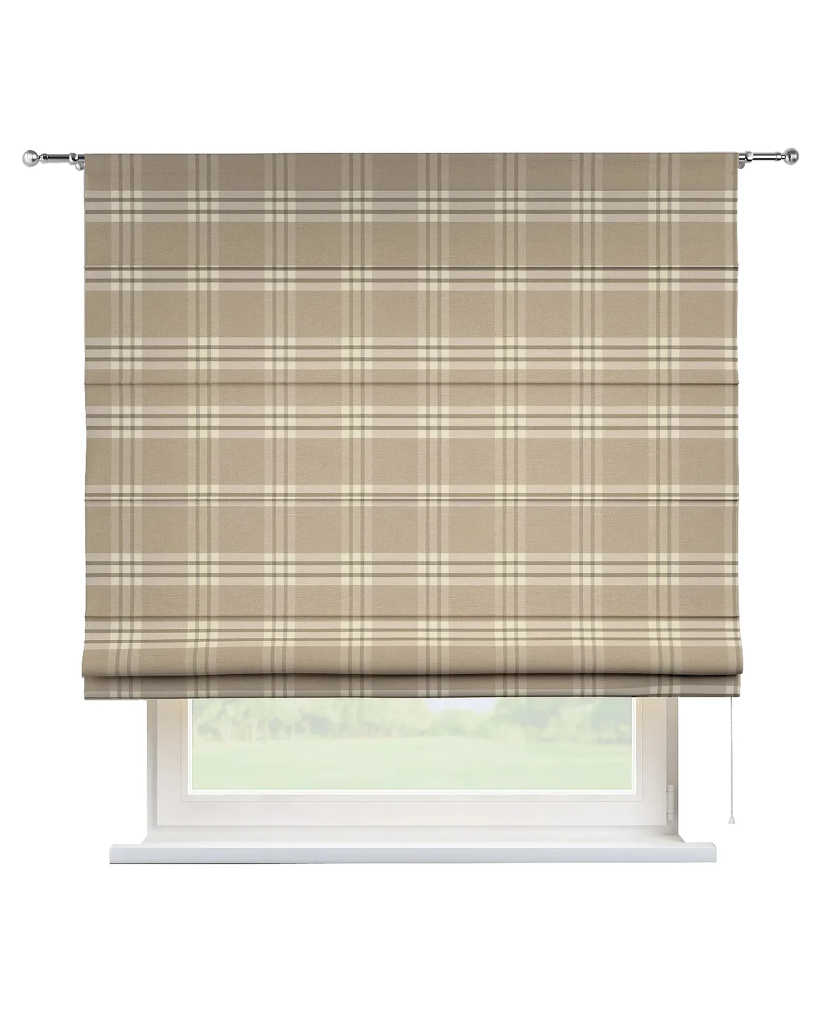 Raffrollo Torino Farbe beige de Dekoria – photo du produit