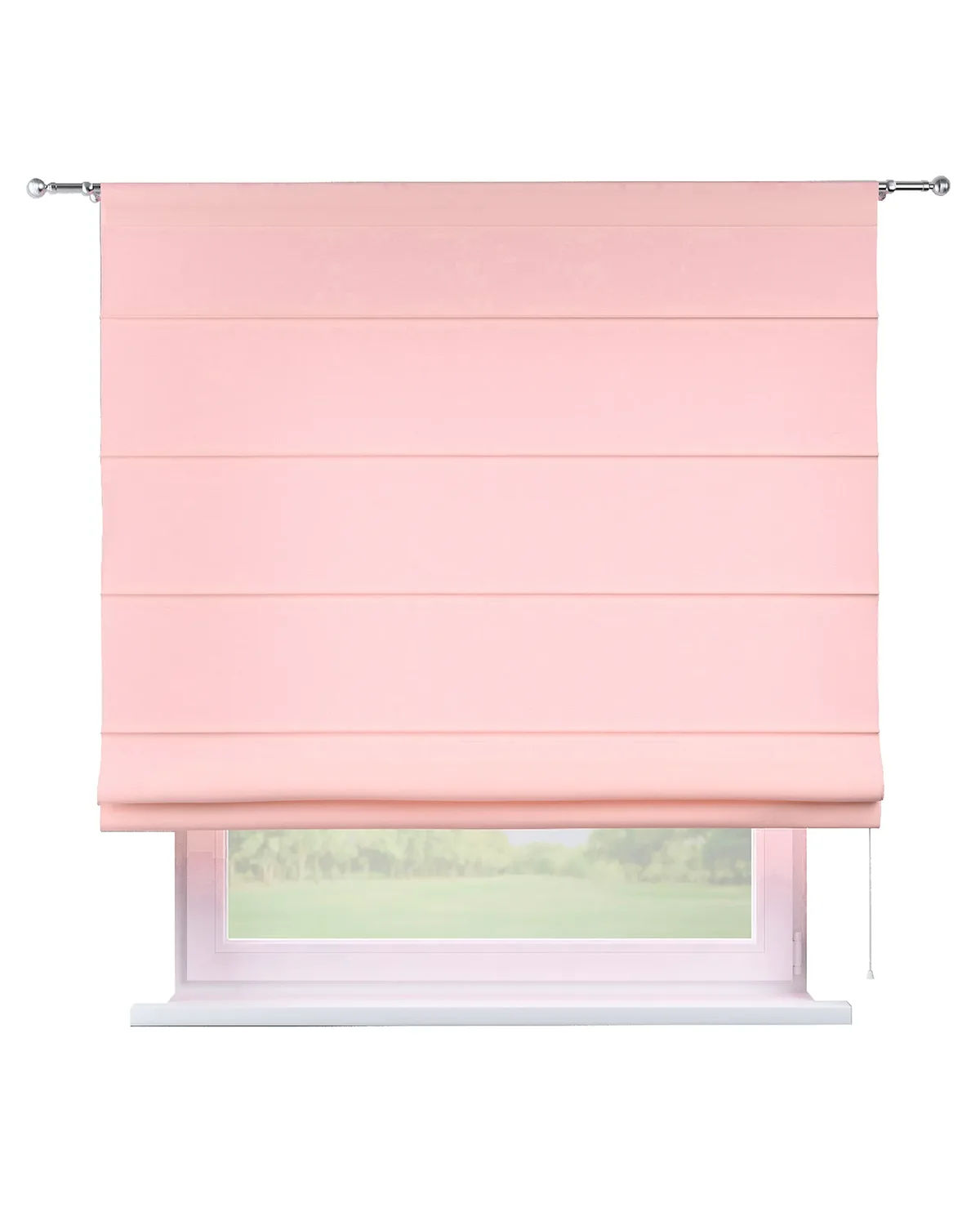 Raffrollo Torino Farbe rosa de Dekoria – photo du produit