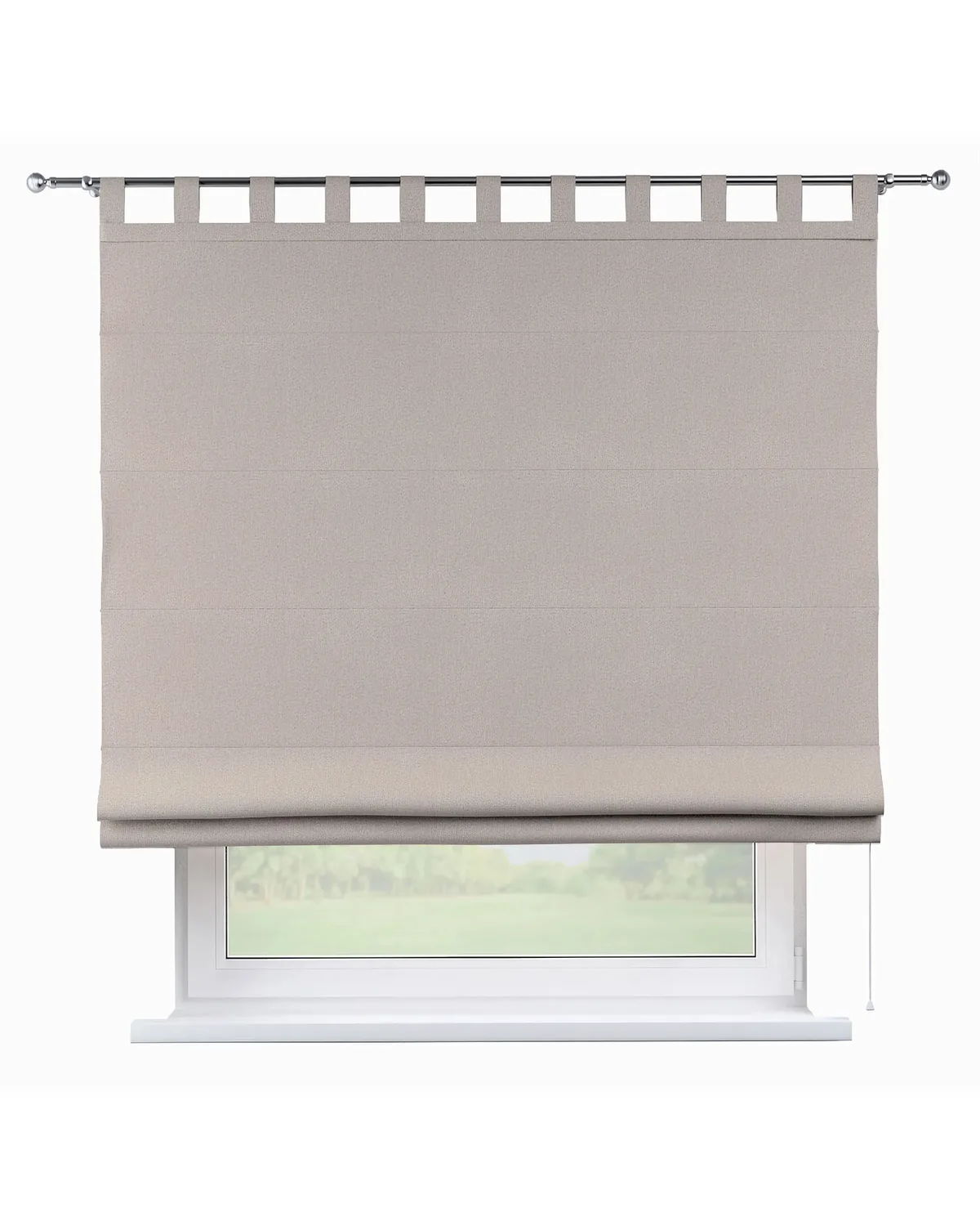 Raffrollo Verona Farbe beige Stoff verdunkelnd de Dekoria – photo du produit