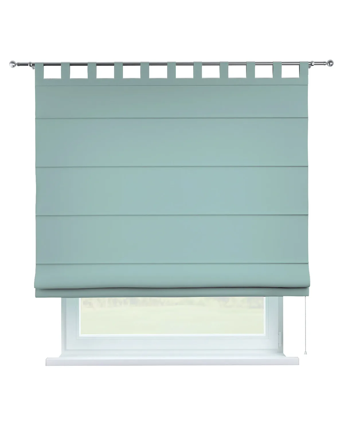 Raffrollo Verona Farbe blau de Dekoria – photo du produit