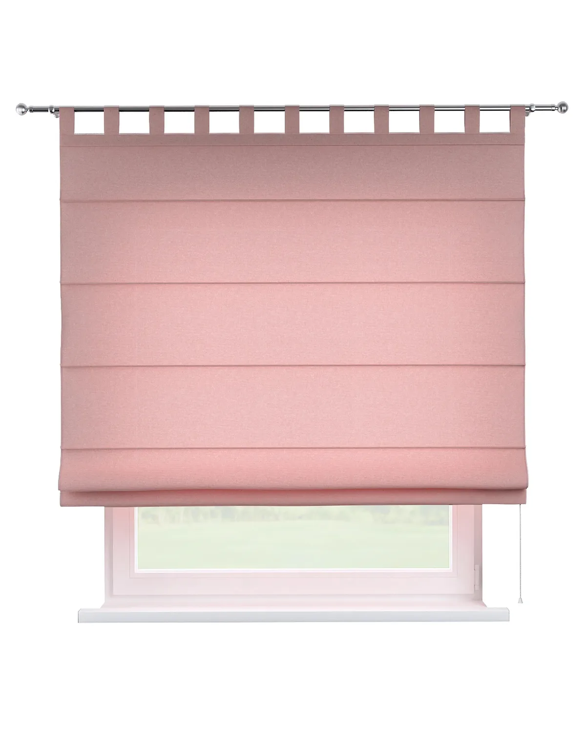 Raffrollo Verona Farbe rot de Dekoria – photo du produit