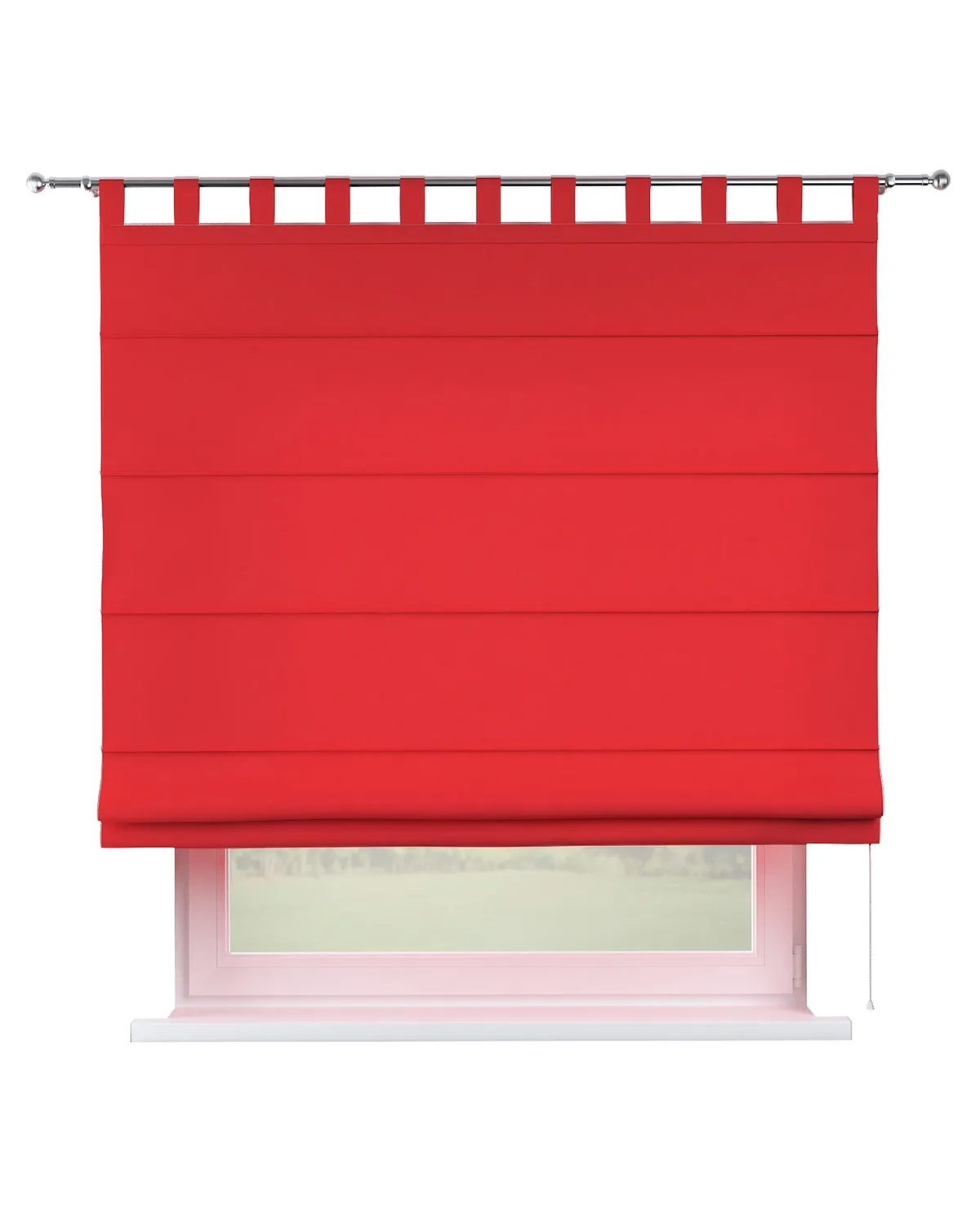 Raffrollo Verona Farbe rot de Dekoria – photo du produit