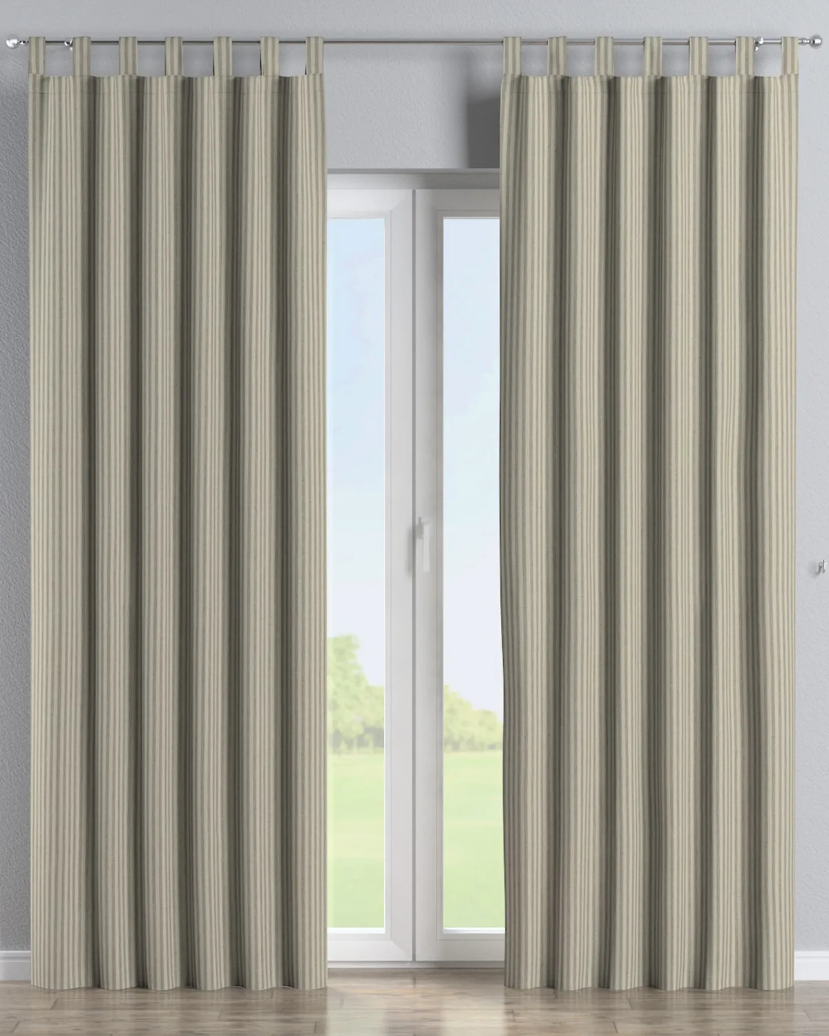 Schlaufenschal Farbe beige Stoff outdoor, strukturiert, gemustert de Dekoria – photo du produit