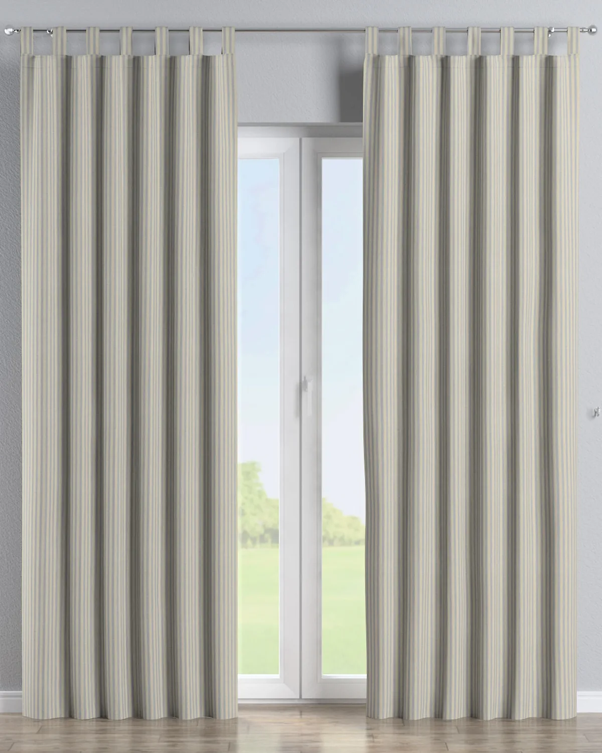 Schlaufenschal Farbe beige Stoff outdoor, strukturiert, gemustert de Dekoria – photo du produit