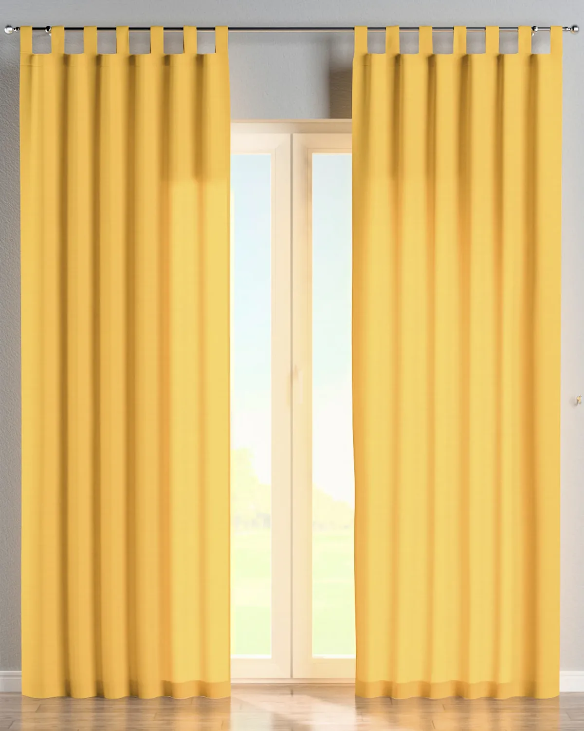 Schlaufenschal Farbe gelb de Dekoria – photo du produit