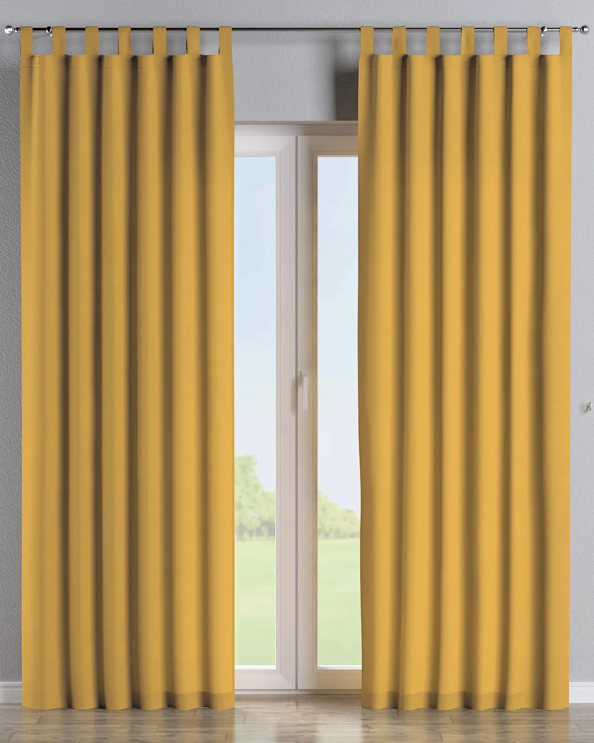Schlaufenschal Farbe gelb de Dekoria – photo du produit